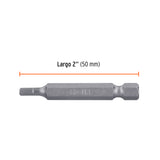 ESTUCHE CON 5 PUNTAS HEXAGONALES DE 3 MM LARGO 2', EXPERT