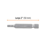 ESTUCHE CON 5 PUNTAS HEXAGONALES DE 1/8MM LARGO 2', EXPERT