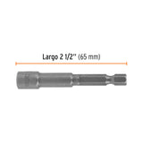 ESTUCHE CON 5 DADOS MAGNÉTICOS DE 5 MM LARGO 2-1/2', EXPERT