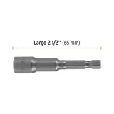 ESTUCHE CON 5 DADOS MAGNÉTICOS DE 8 MM LARGO 2-1/2', EXPERT