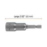 ESTUCHE CON 5 DADOS MAGNÉTICOS DE 12 MM LARGO 2-1/2', EXPERT