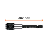 EXTENSIÓN MAGNÉTICA 3”, PARA PUNTAS, CAMBIO RÁPIDO, EXPERT
