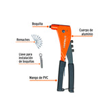 REMACHADORA PROFESIONAL 10' CON REMACHES, TRUPER