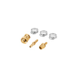 JUEGO DE 6 PIEZAS PARA REPARAR MANGUERAS DE 3/8' NPT, TRUPER