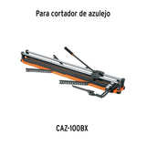 BASES DE REPUESTO PARA RIEL DE CORTADOR CAZ100BX, 2 PZAS