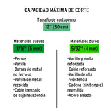 CUCHILLAS DE REPUESTO PARA CORTAPERNOS 12', TRUPER