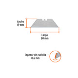 DISPENSADOR CON 5 CUCHILLAS PARA NV-7X Y NM-6, EXPERT