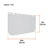 REPUESTO PARA PROTECTOR FACIAL PF-500, TRUPER