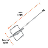 REVOLVEDOR PARA MORTERO, 120MM DE DIÁMETRO, TRUPER
