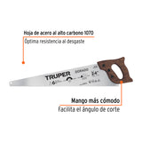 SERRUCHO 24' DORADO, 6 DPP, TRUPER