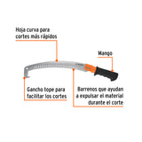 SERRUCHO DE PODA 14' C/GANCHO,CURVO,5 DPP,MANGO COMFORT GRIP