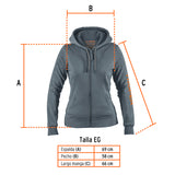 SUDADERA GRIS PARA DAMA, TALLA EG, TRUPER