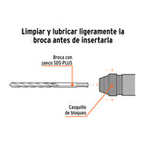 BROCA SDS PLUS 1 X 18', TRUPER