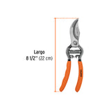 TIJERA FORJADA PARA PODA 8-1/2' PARA JARDINERÍA, TRUPER