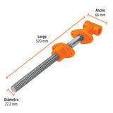 TORNILLO DE CARPINTERO 16', TRUPER