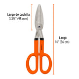 TIJERA PARA HOJALATERO 14', TRUPER