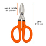 TIJERA PARA HOJALATERO 8', TRUPER