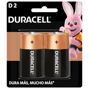 PILA ALCALINA HC D B2 ( PAR ) " DURACELL "