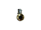 LLAVE PASO BRONCE PESADO 1/2" M/AZUL