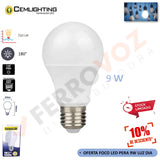 OFERTA FOCO LED PERA 9 W LUZ DIA " CEMLIGHTING "