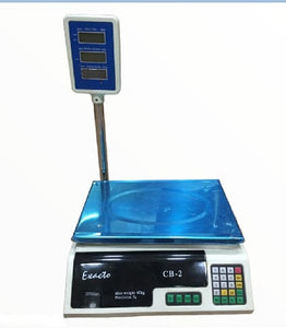 BALANZA DIGITAL TORRE 40KG RECARGABLE