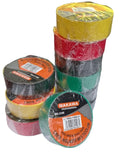 PACK CINTA AISLANTE COLORES MAKAWA 5Y ( 10 PCS )