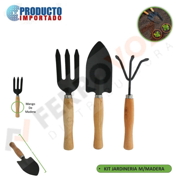 KIT MINI PALAS JARDIN M/MADERA 181 MM.