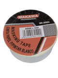 CINTA MASKING TAPE 2" X 40M BLANCO "MAKAWA"
