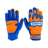 GUANTES MECANICO MICROFIBRA XL (X PAR) "WADFOW"
