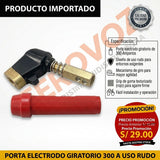 PORTA ELECTRODO GIRATORIO 300 A USO RUDO