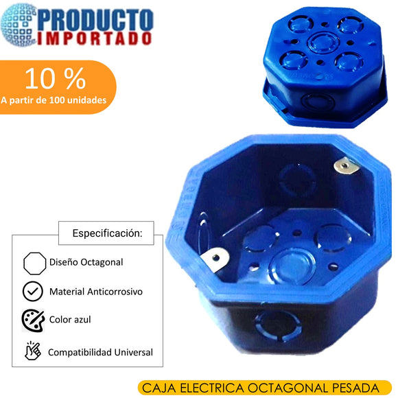 CAJA ELECTRICA OCTAGONAL PESADA