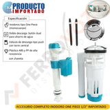 ACCESORIO COMPLETO INODORO ONE PIECE  1/2" IMPORTADO