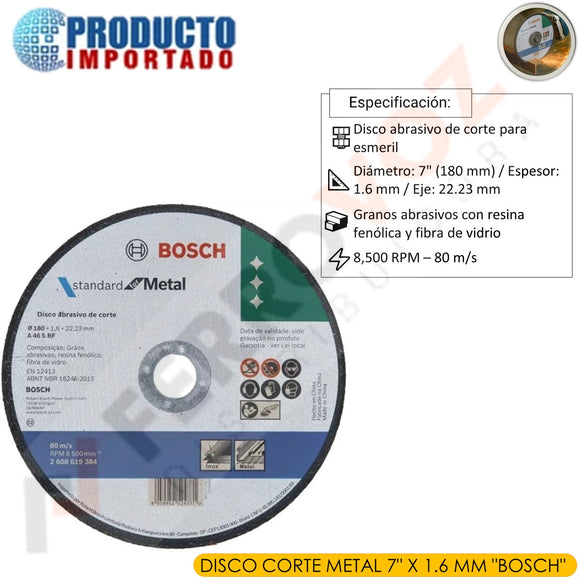 DISCO CORTE METAL 7
