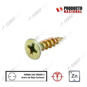 TORNILLO SPACK 3.5 x 16 mm  ( 1000 pcs)