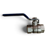 LLAVE PASO BRONCE PESADO 1/2" M/AZUL