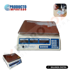 BALANZA DIGITAL MESA 40KG RECARGABLE