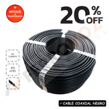 CABLE COAXIAL RG6 (305 MT) NEGRO