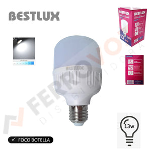 FOCO LED BOTELLA BLANCA 13W COMERCIAL