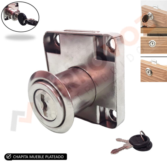 CHAPITA MUEBLE PLATEADO