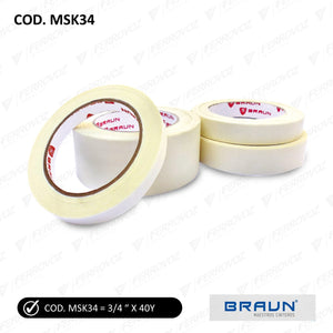 CINTA MASKING TAPE 3/4" X 30Y