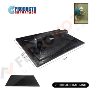 PLANCHA FROTACHO PLASTICO 18 X 27 CM.