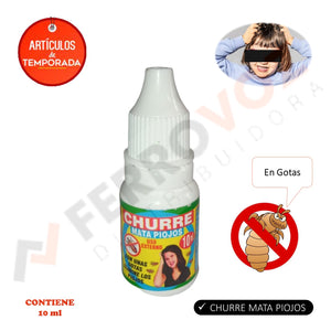 MATA PIOJOS "CHURRE"  10ml