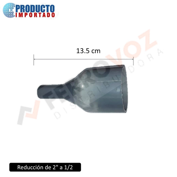 REDUCCIÓN AGUA PVC 2